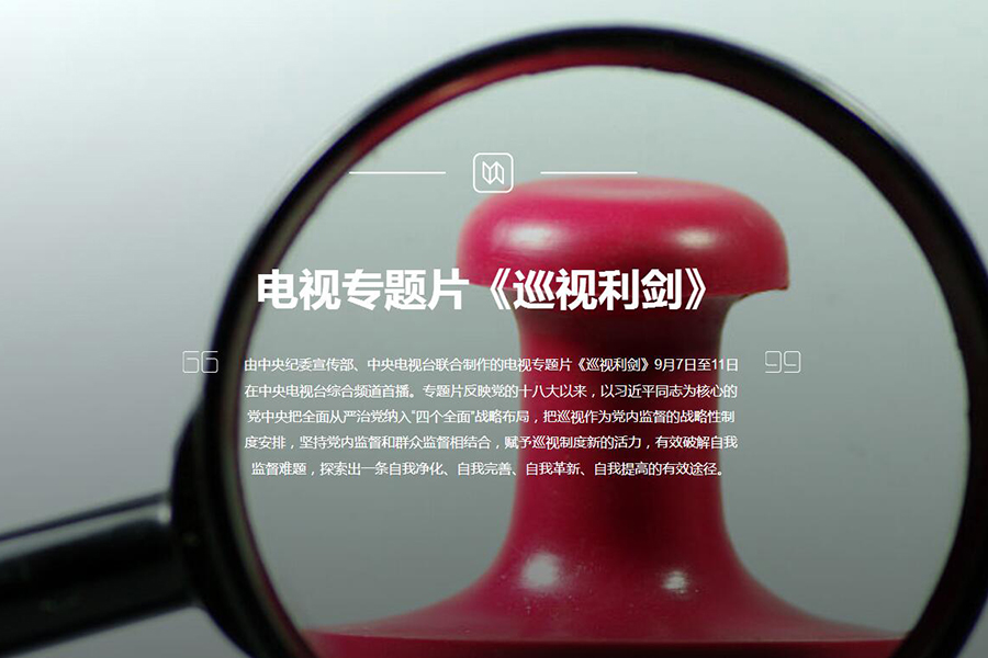 電視專(zhuān)題片《巡視利劍》